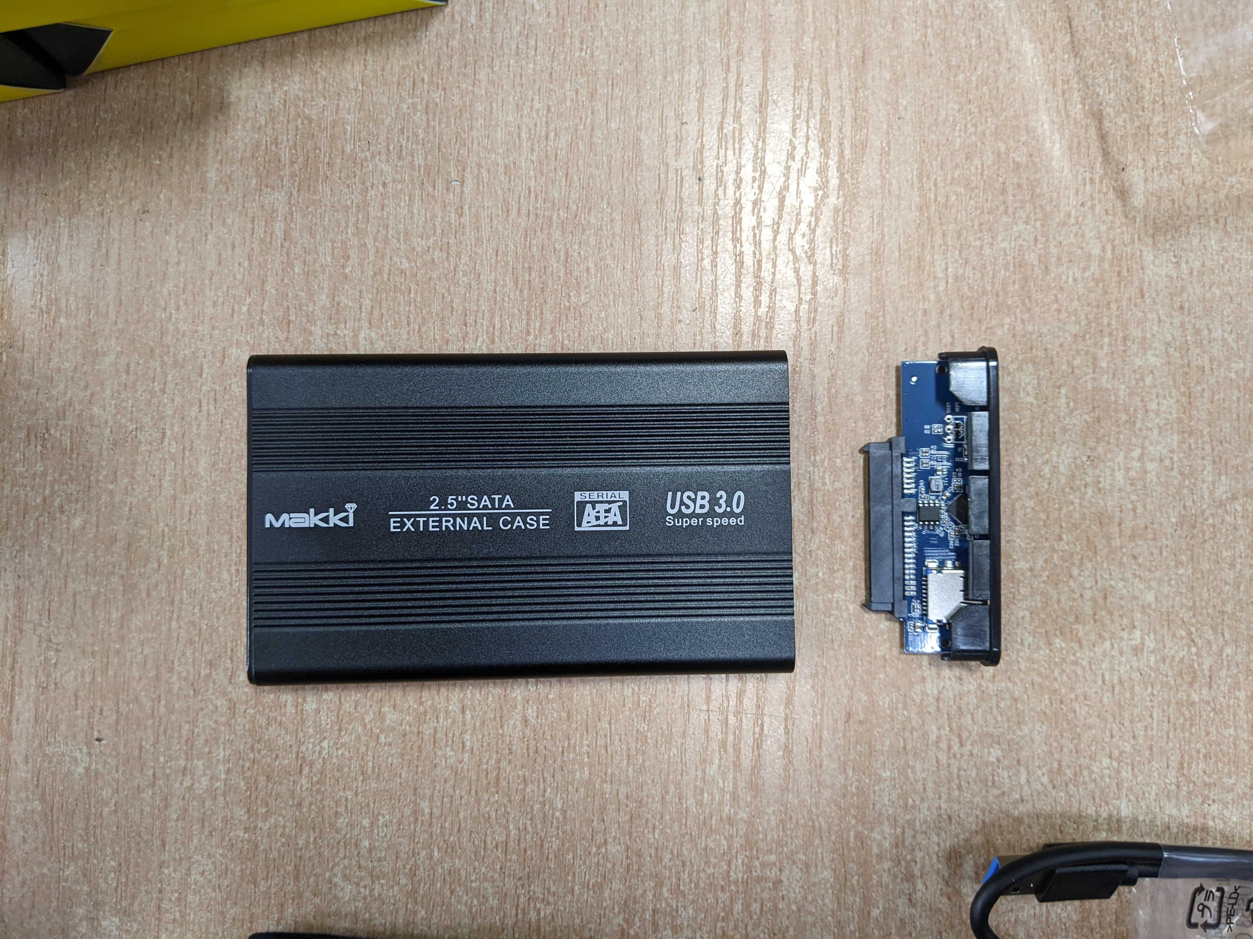 USB 3.0 алуминиева кутия за външен хард диск 2.5” SATA  + Гаранция