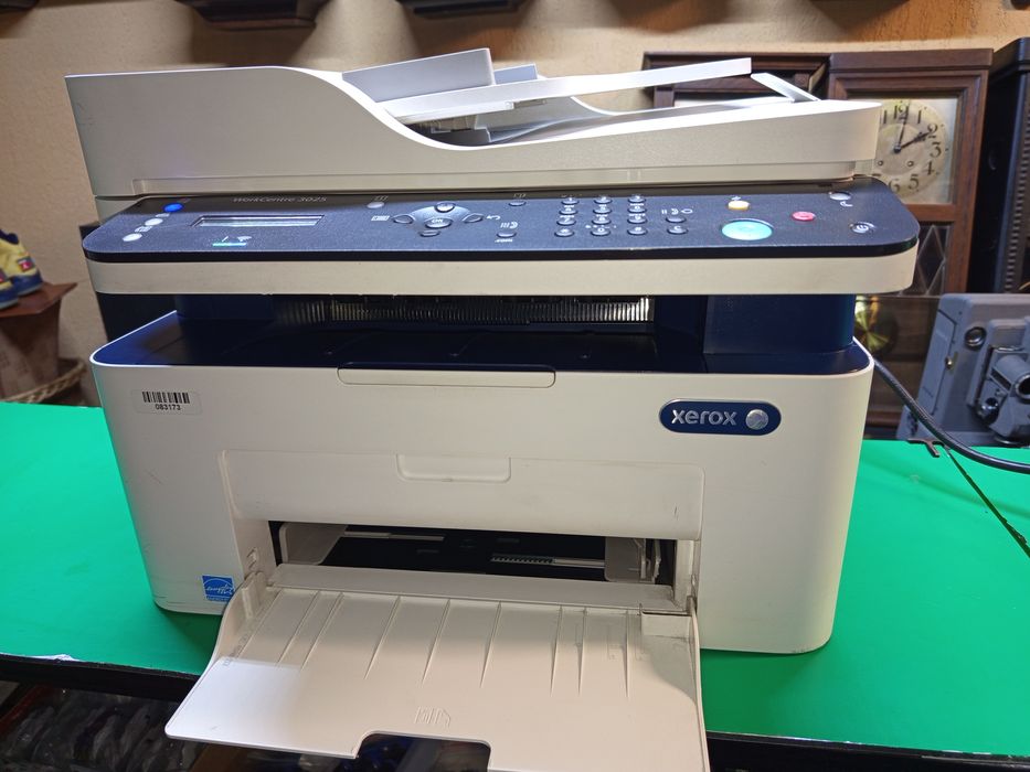 Imprimanta laser wireless + scanner Xerox 3025 + 2 tonere noi