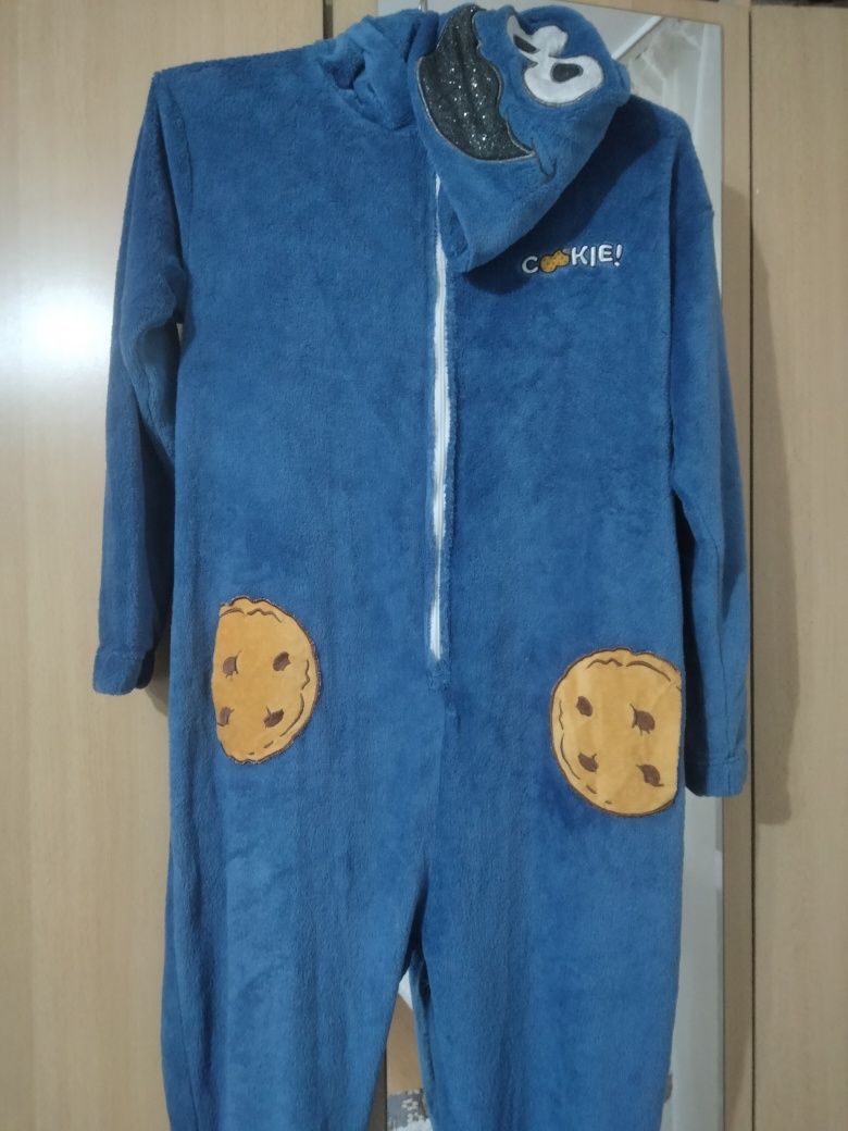 Pijamale Onesie,Cookie monster