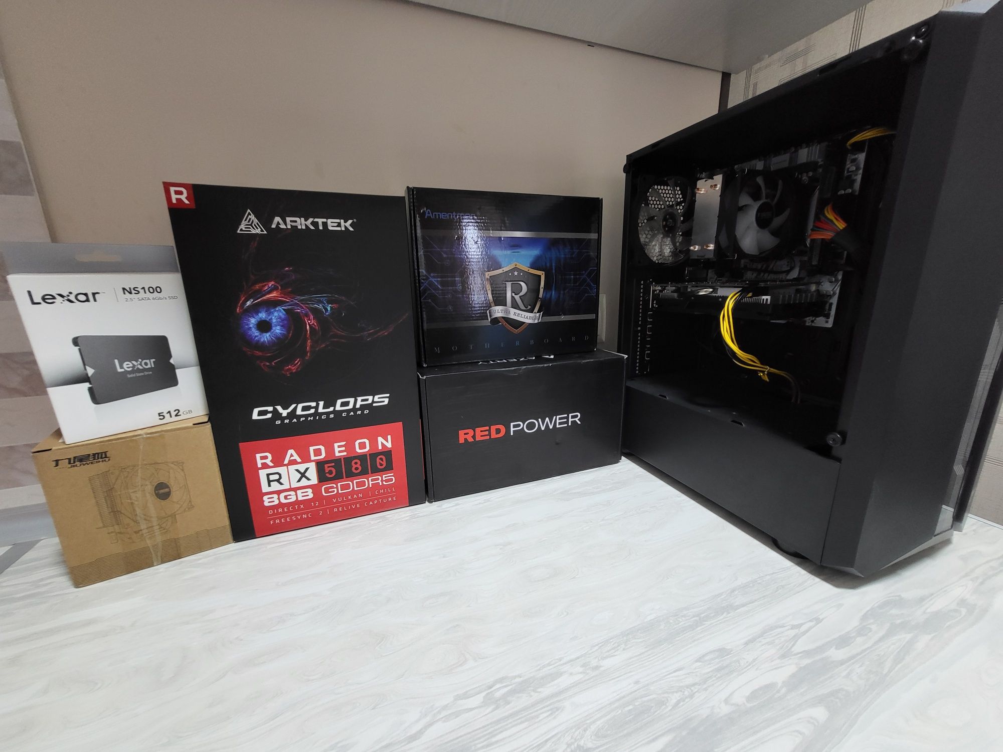 Kompyuter Rx 580 8gb