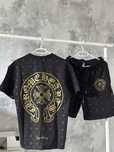 Compleu Chrome Hearts Gold amiri syna trapstar sp5der