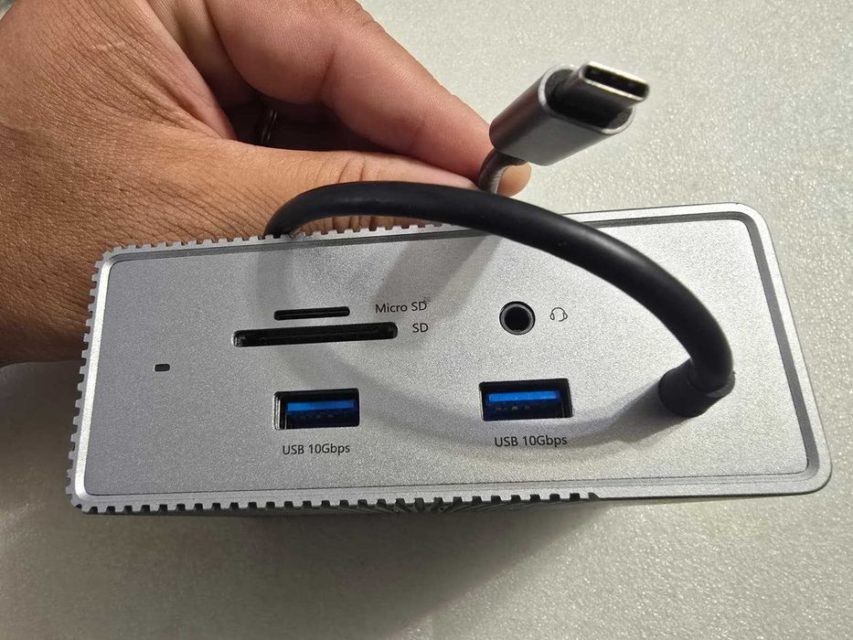 Docking Station HyperDrive GEN2 12-in-1 USB-C, 2 x HDMI, 1 DP, USB 3.2