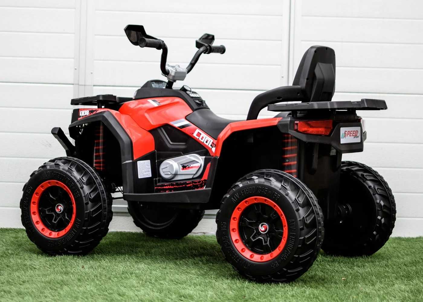Детско акумулаторно АТВ SuperOffroad, 140W, 12V/7Ah, R/C 2.4, 4х4