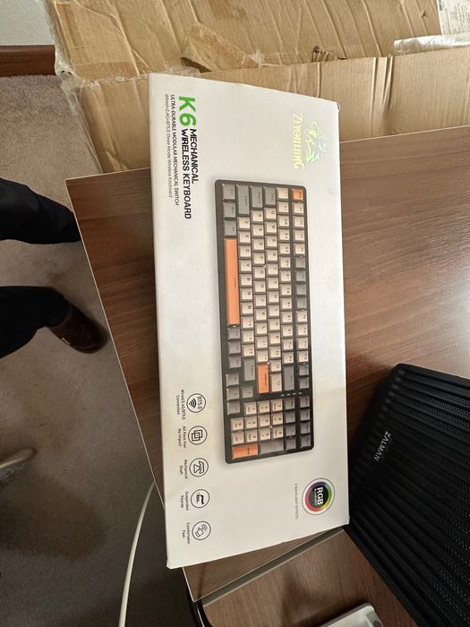 Keyboard Bluetooth Ziyoulang RGB K6