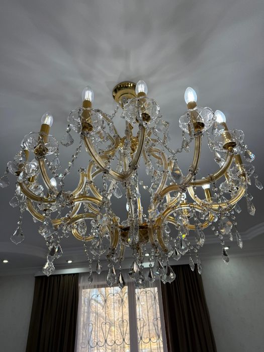 Люстра таза  хрусталь