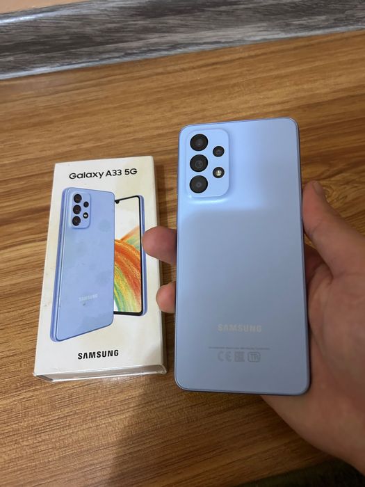 Samsung A33 5G 128гб полный оригнал без ремонт катпайт мощный телефон