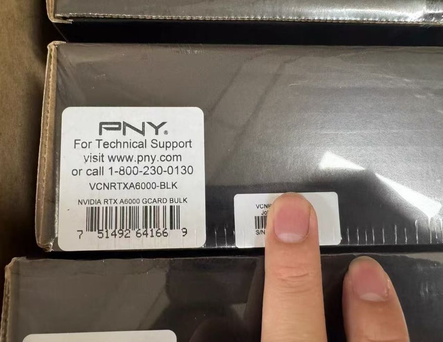 PNY RTX A6000  48G      VCNRTXA6000-BLK