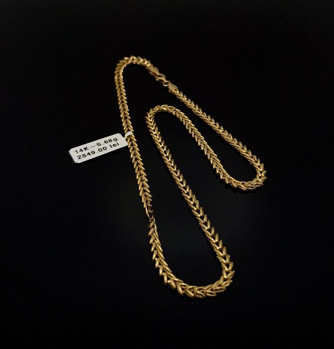 Bijuteria Royal lant din aur 14k 5.68 gr