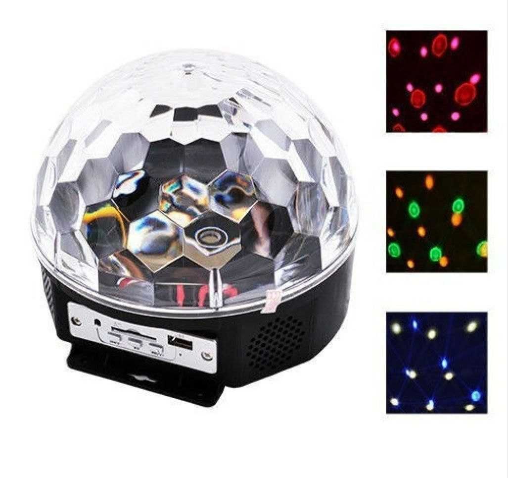 Диско-шар LED RGB Magic Ball Light светодиодный с MP3-плеером и ПДУ