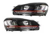 Faruri LED VW Golf 6 VI (2008-up) Golf 7 U Design Semnal LED Dinamic