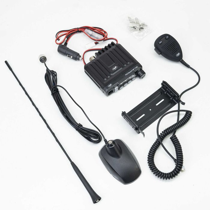 Kit antena precalibrata + statie radio emisie receptie cb
