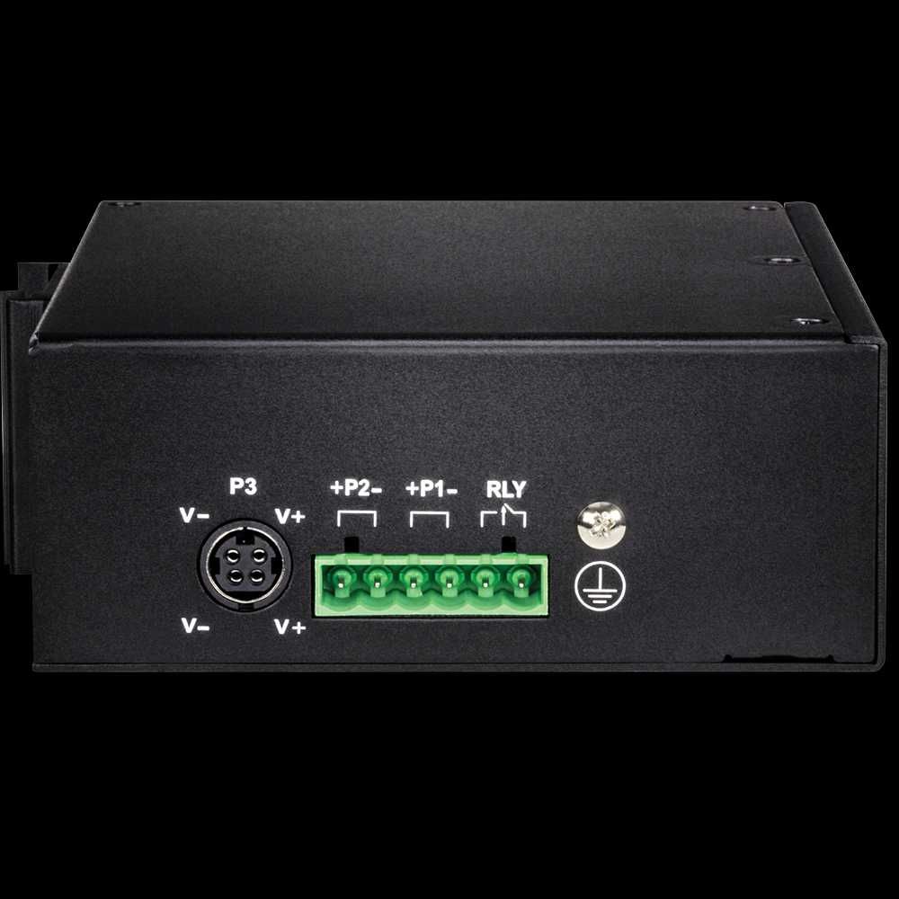 TRENDnet TI-PG160 16-Port Industrial Gigabit PoE+ DIN-Rail Switch