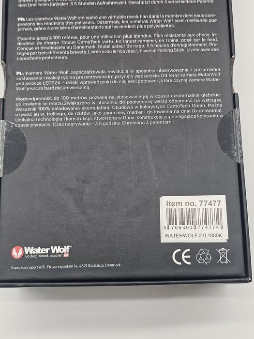 Cameră subacvatică Water Wolf 2.0 1080K