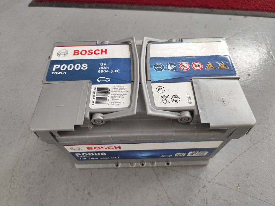 Акумулатор BOSCH POWER 74AH 680A R+ - чисто нов
