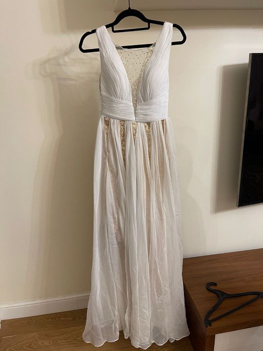 Платье вечернее, ручной работы; куплено в загранице