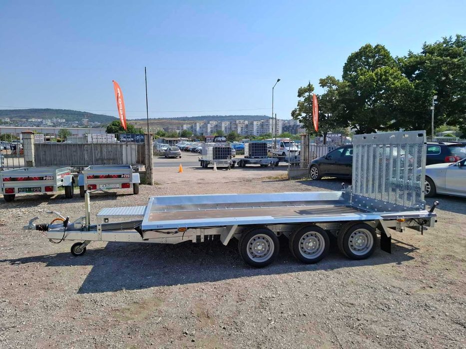 НОВО ремарке за строителна техника MARTZ BAU-3 400/3 3500kg