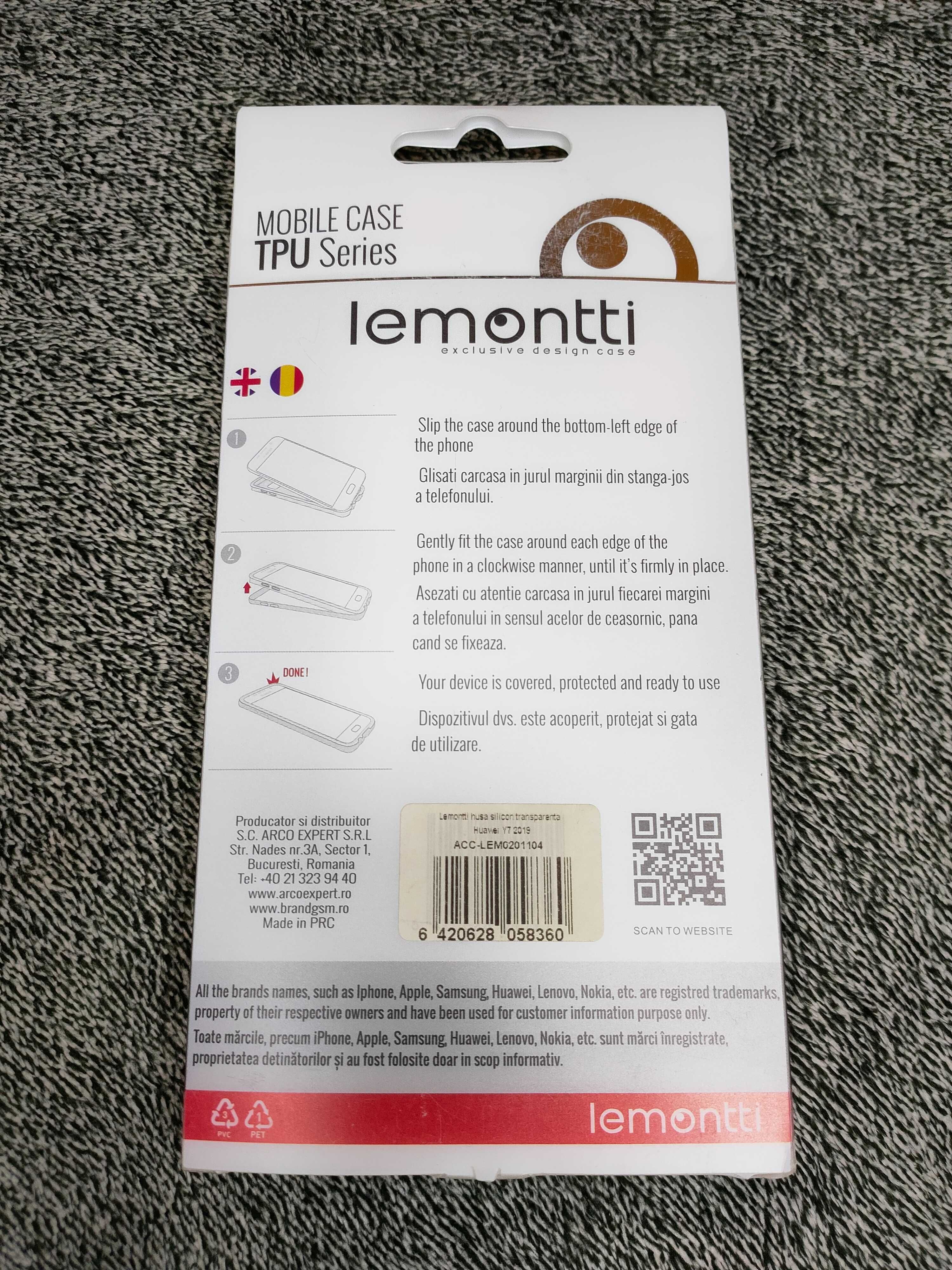 Lemontti Husa Protectie Silicon Huawei Y7 2019