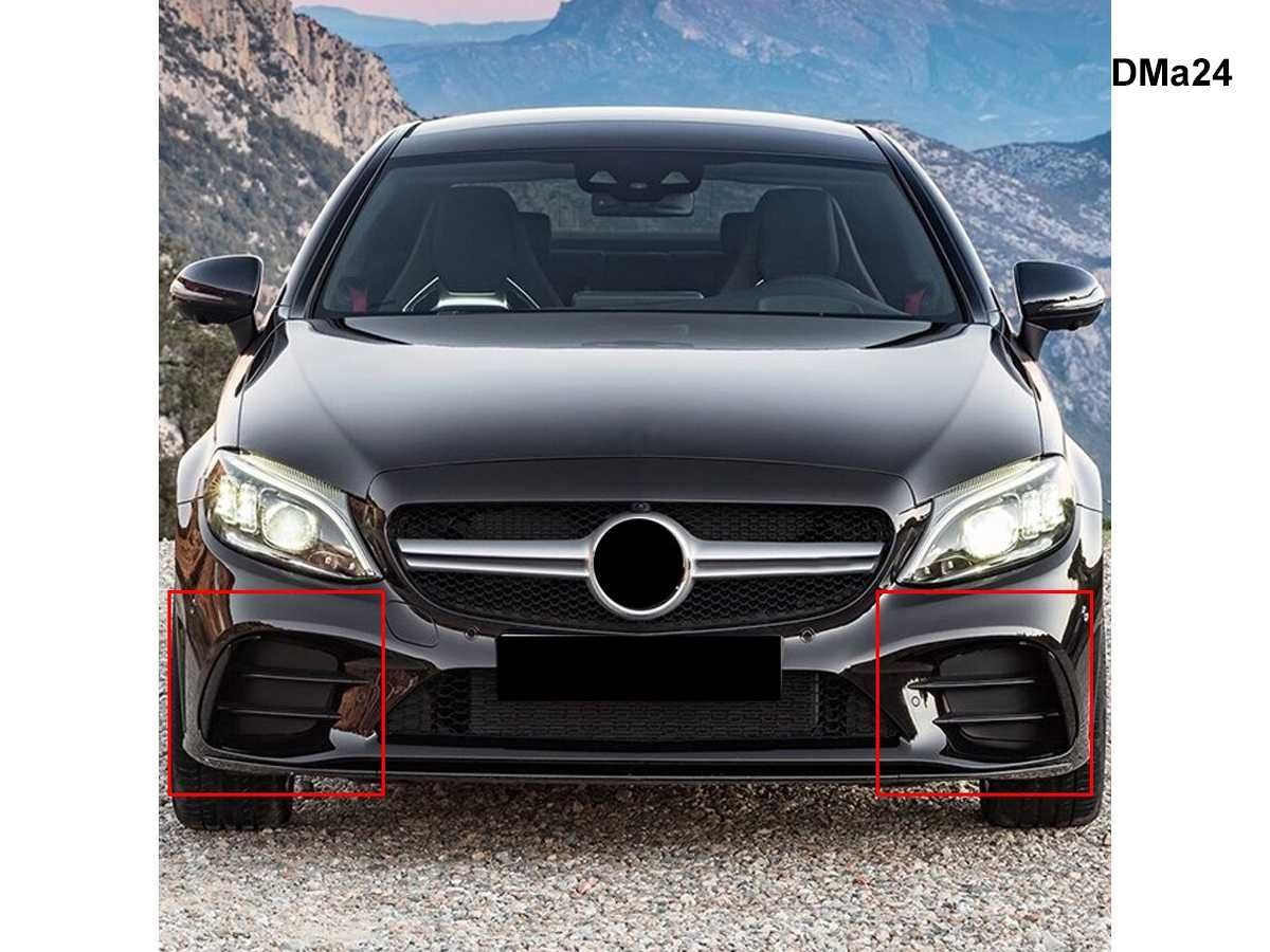 Accesorii tuning bara de protecție față pentru Mercedes AMG C W205