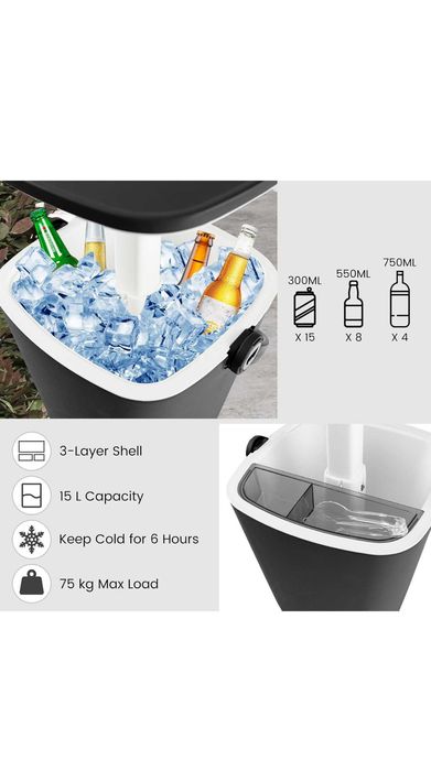 Хладилна бар маса 3 в 1