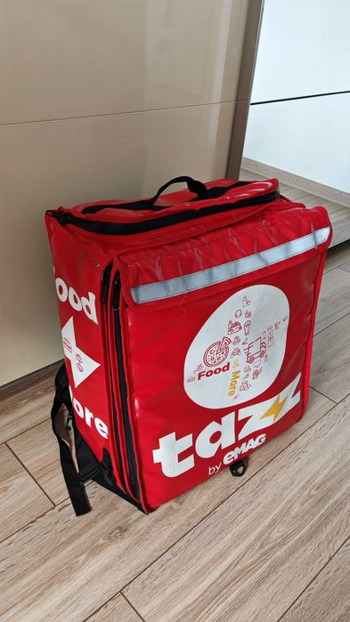 Geanta livrator Tazz in stare buna