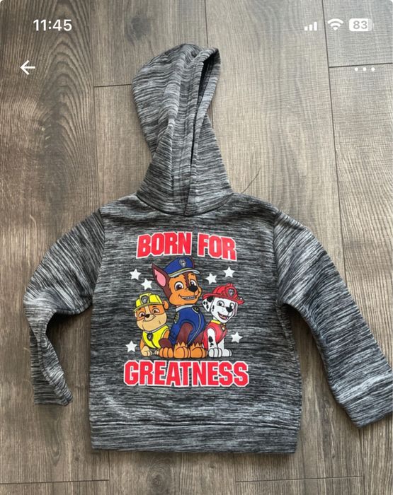 Hanorac Paw Patrol, 4 ani