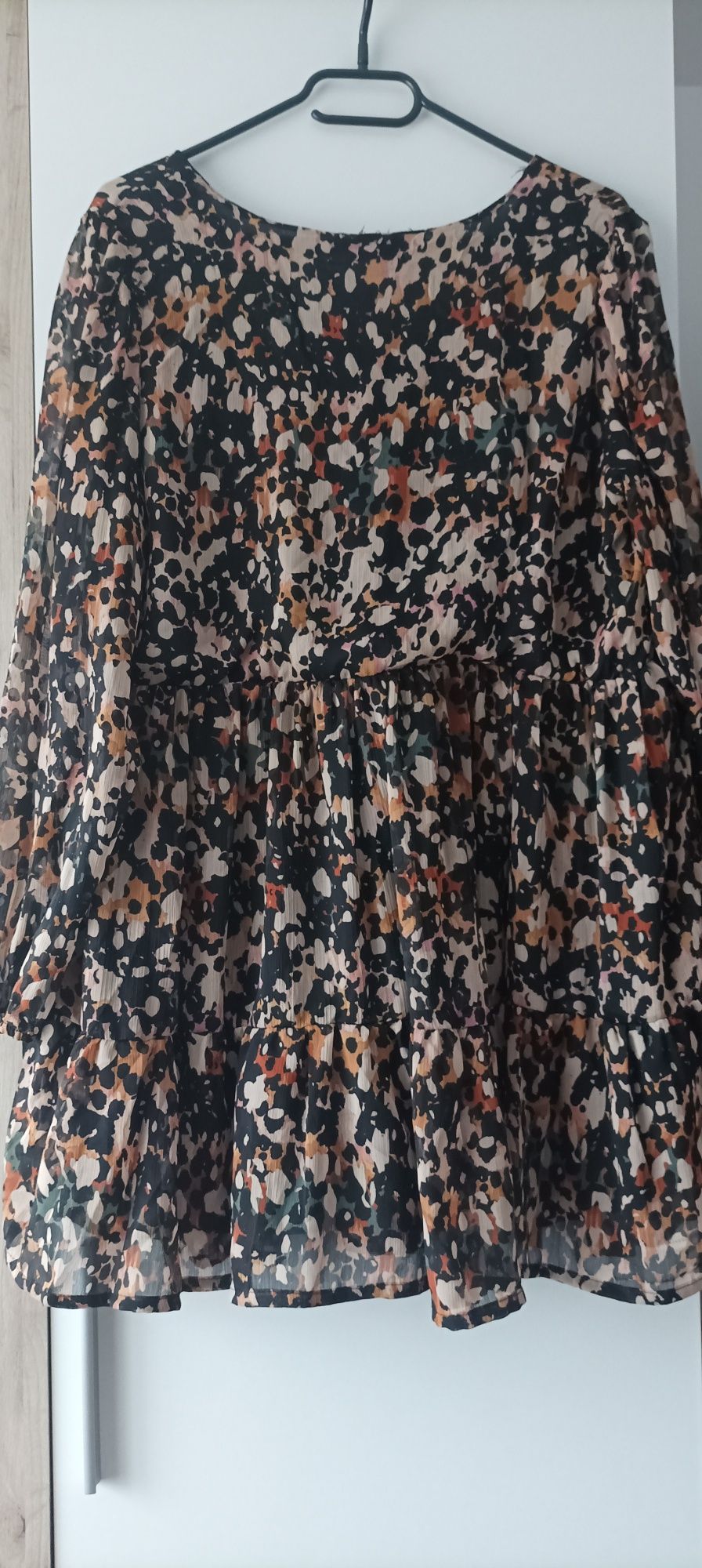 Rochie imprimeu multicolor