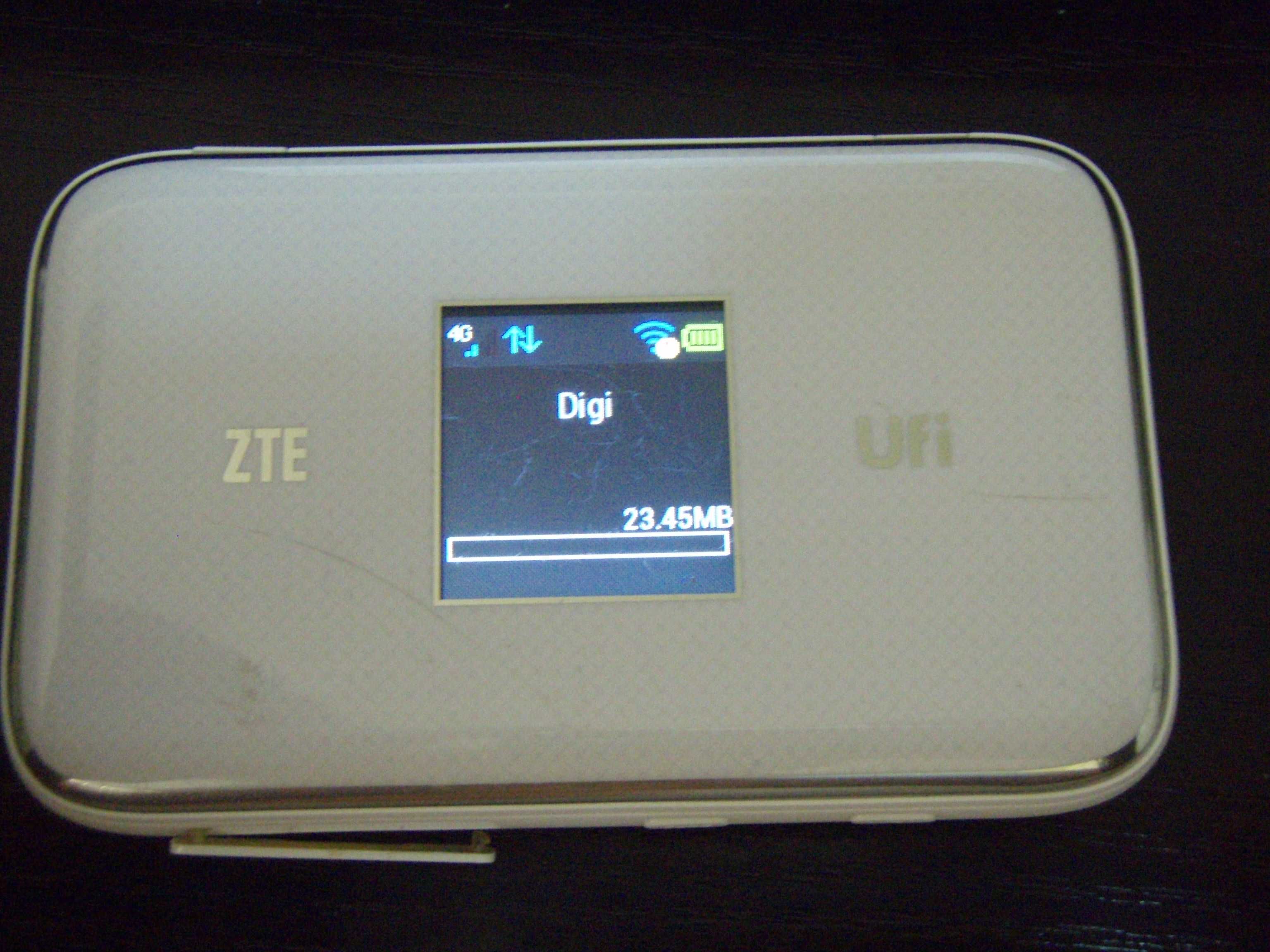 Router portabil 4G+ CAT6 300Mbps 50Mbps ZTE MF970, liber de retea