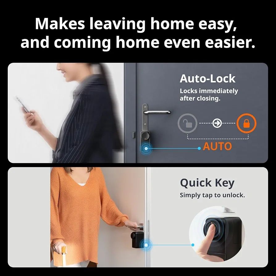 SwitchBot WiFi Smart Lock Pro Електронна смарт брава ключалка резе