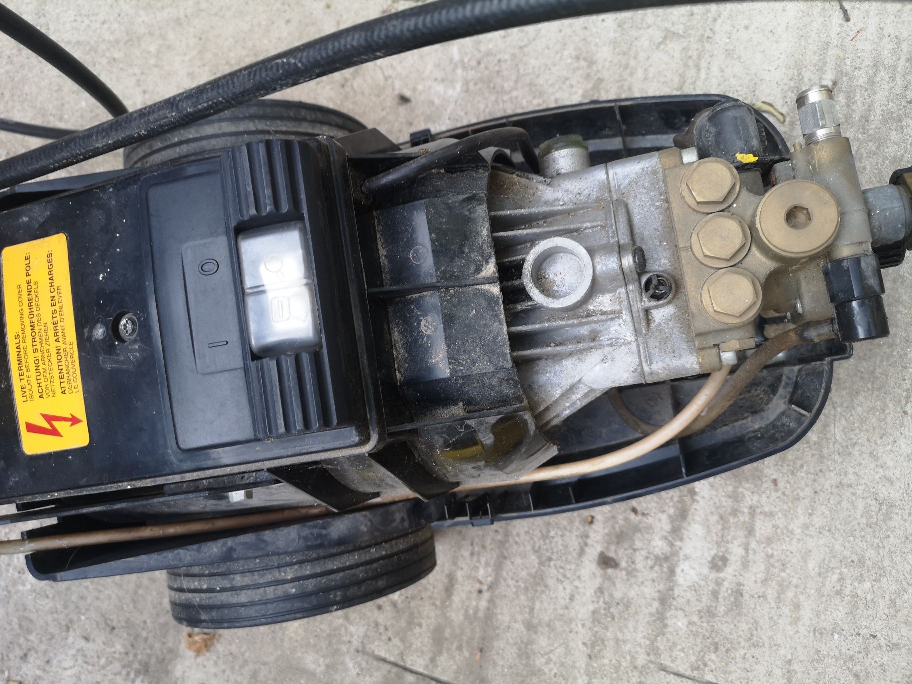 Водоструйка Karcher hd720Profi160bara Керамика Отпушване Канали