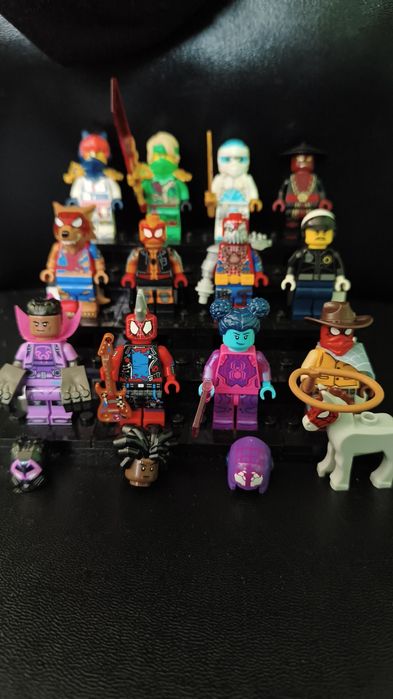 Lego Spider verse и Ninjago фигурки