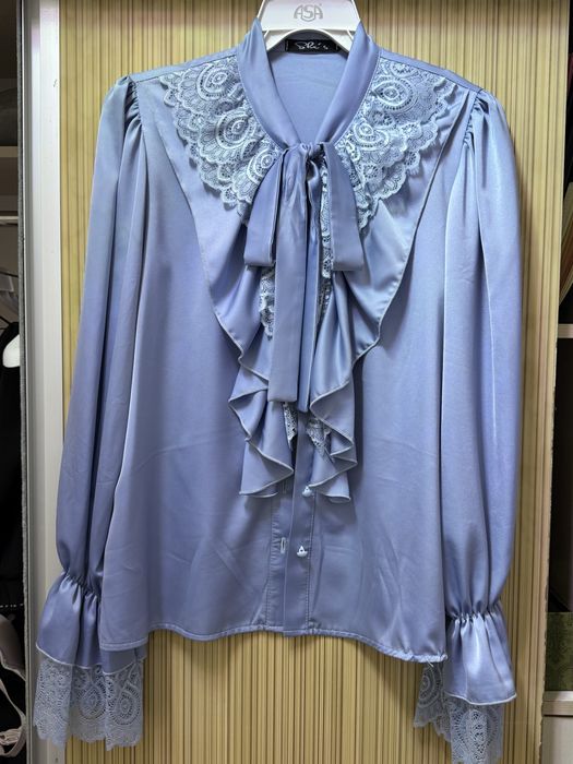 Рубашка из атласа