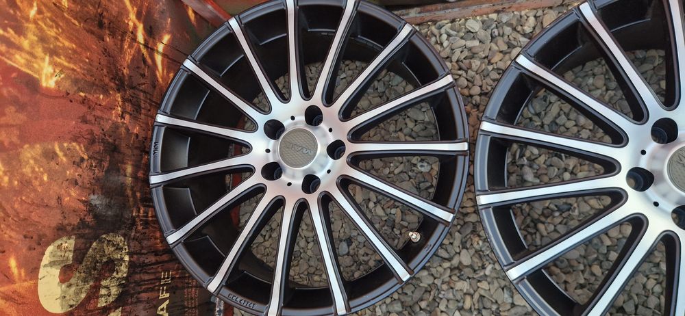 Jante Bicolore ca noi Volkswagen. Audi. Mercedes. Bmw 5 x 112 R18