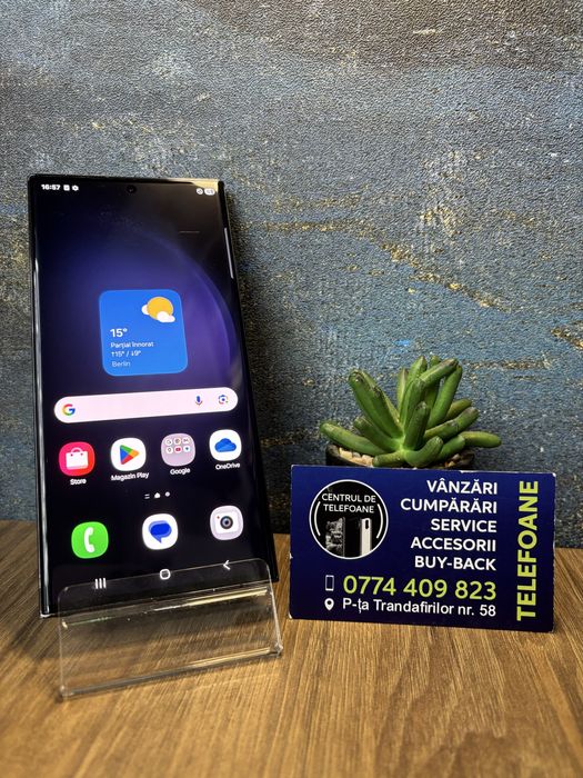 Samsung Galaxy S23 Ultra/256Gb/Garantie 2Ani Centrul de Telefoane/Rate