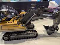 Excavator de jucarie cu telecomanda cadou pentru copii