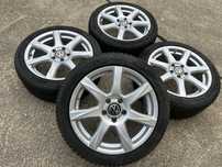 5х112 17 ски за vw golf 5 6 pasat touran kadi skoda seat