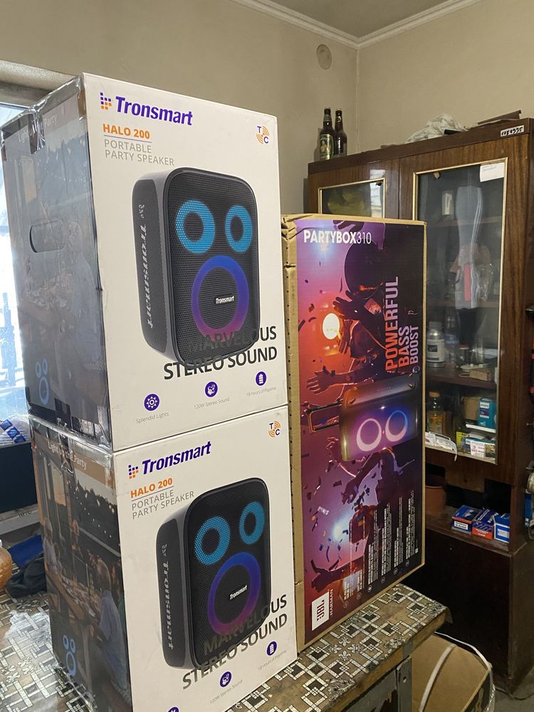 Tronsmart Halo 200 120wat partybox stereo оригинал Портативная колонка