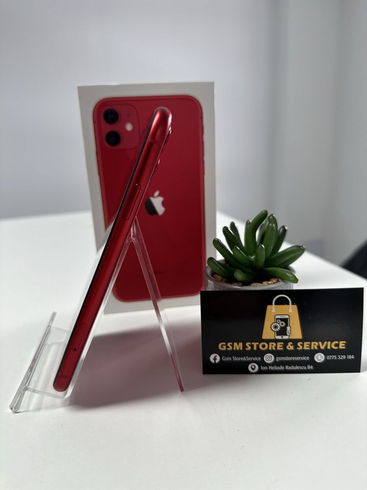 Iphone 11 Red Fullbox 64gb Garantie Gsm Store&Service