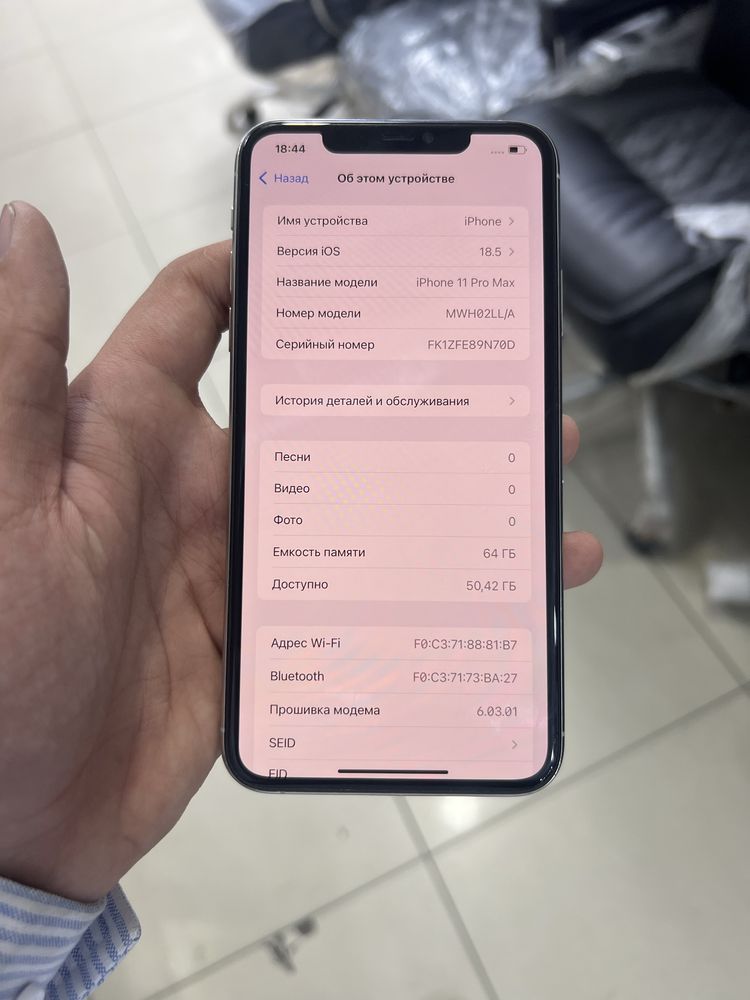 Iphone 11 pro max Ll/a 64 gb