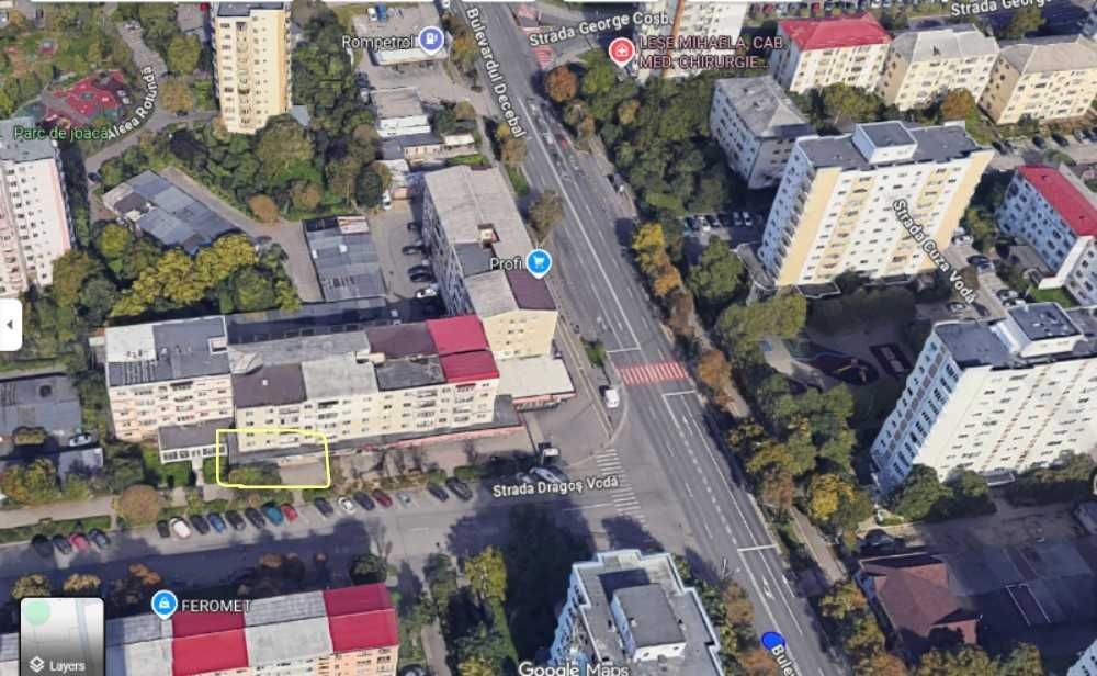 Spațiu comercial 150mp utili, complex Meda