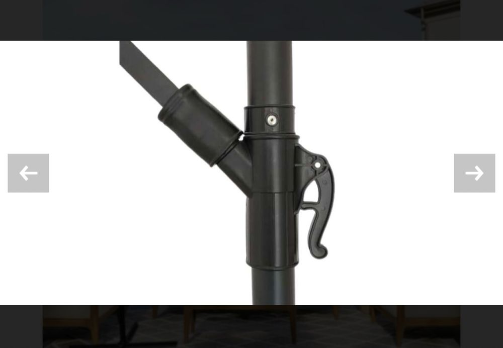 Vand umbrela pt terasa , noua!