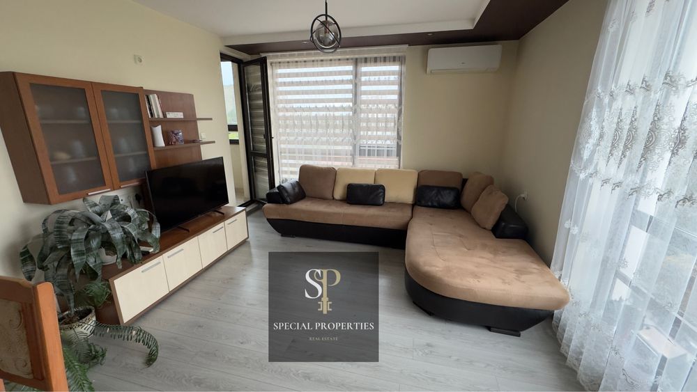 Тристаен обзаведен тухла в кв. Тракия