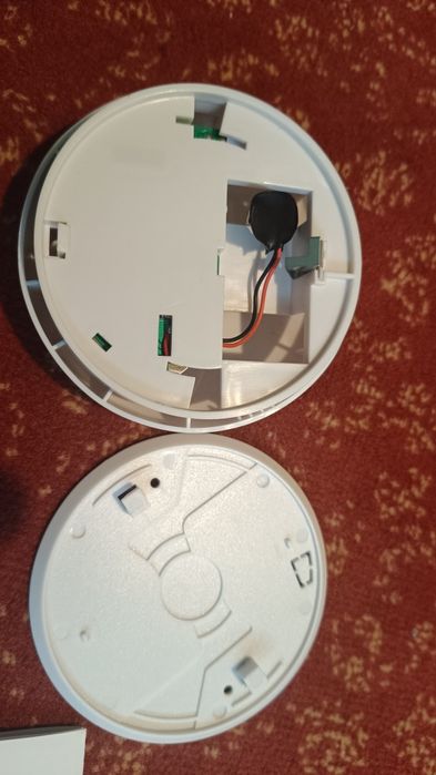 Detector independent incendiu 2 in 1, fum și tempe