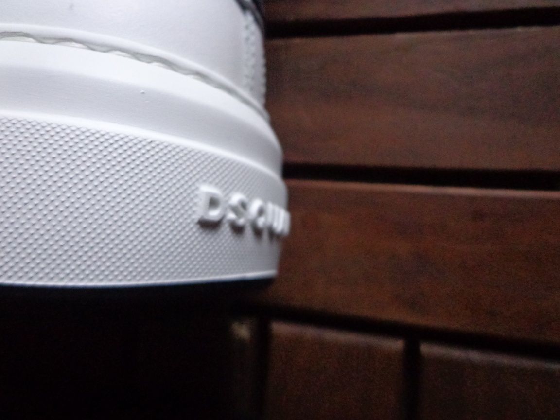 Мъжки сникърси DSQUARED2 Bumber Sneakers White номер 44