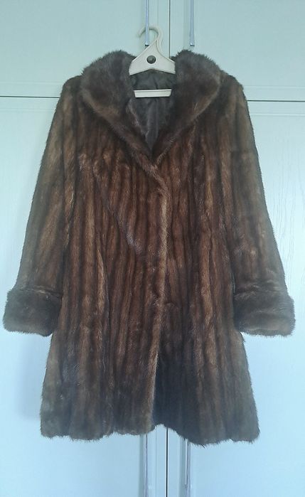 Шуба норковая бу