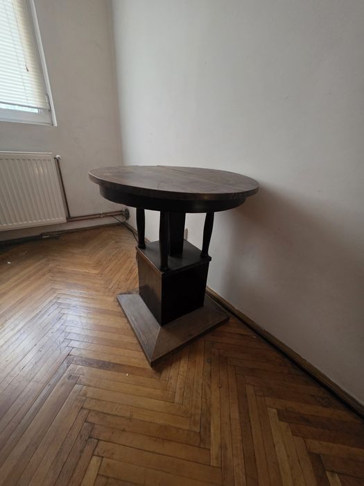 Masa si ghivece lemn masiv