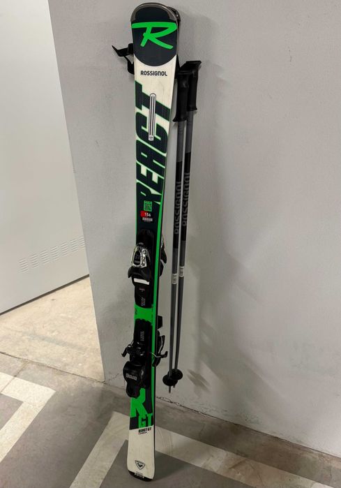 Ски Rossignol React GT Carbon 156см и щеки Rossignol