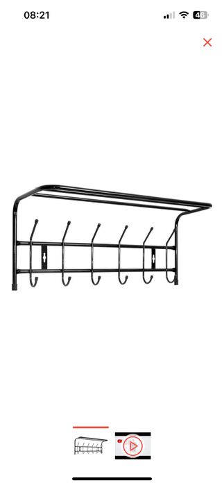 Вешалка настенная