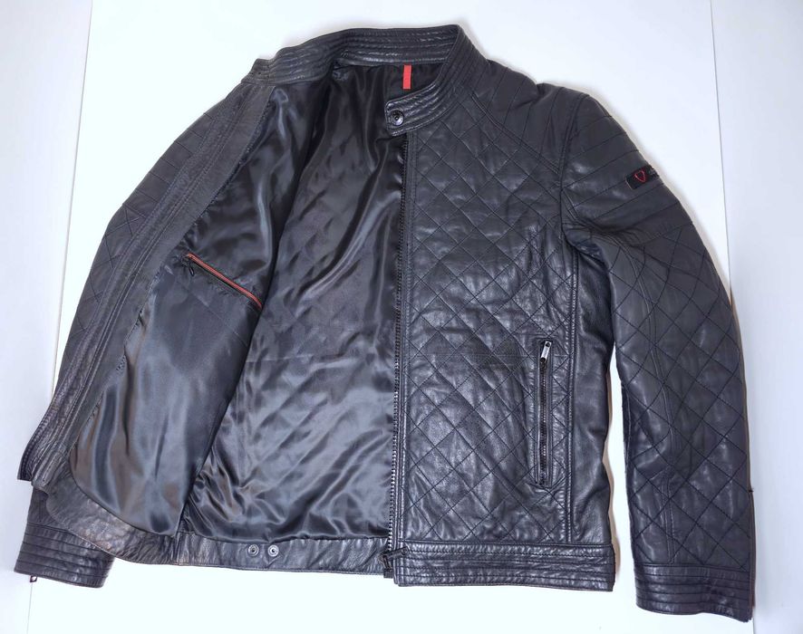 STRELLSON - Мъжко кожено яке от естествена кожа