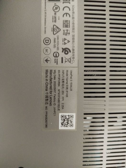 Lenovo Ideapad 3 15IMLO5 core i3 10 pokoleniya