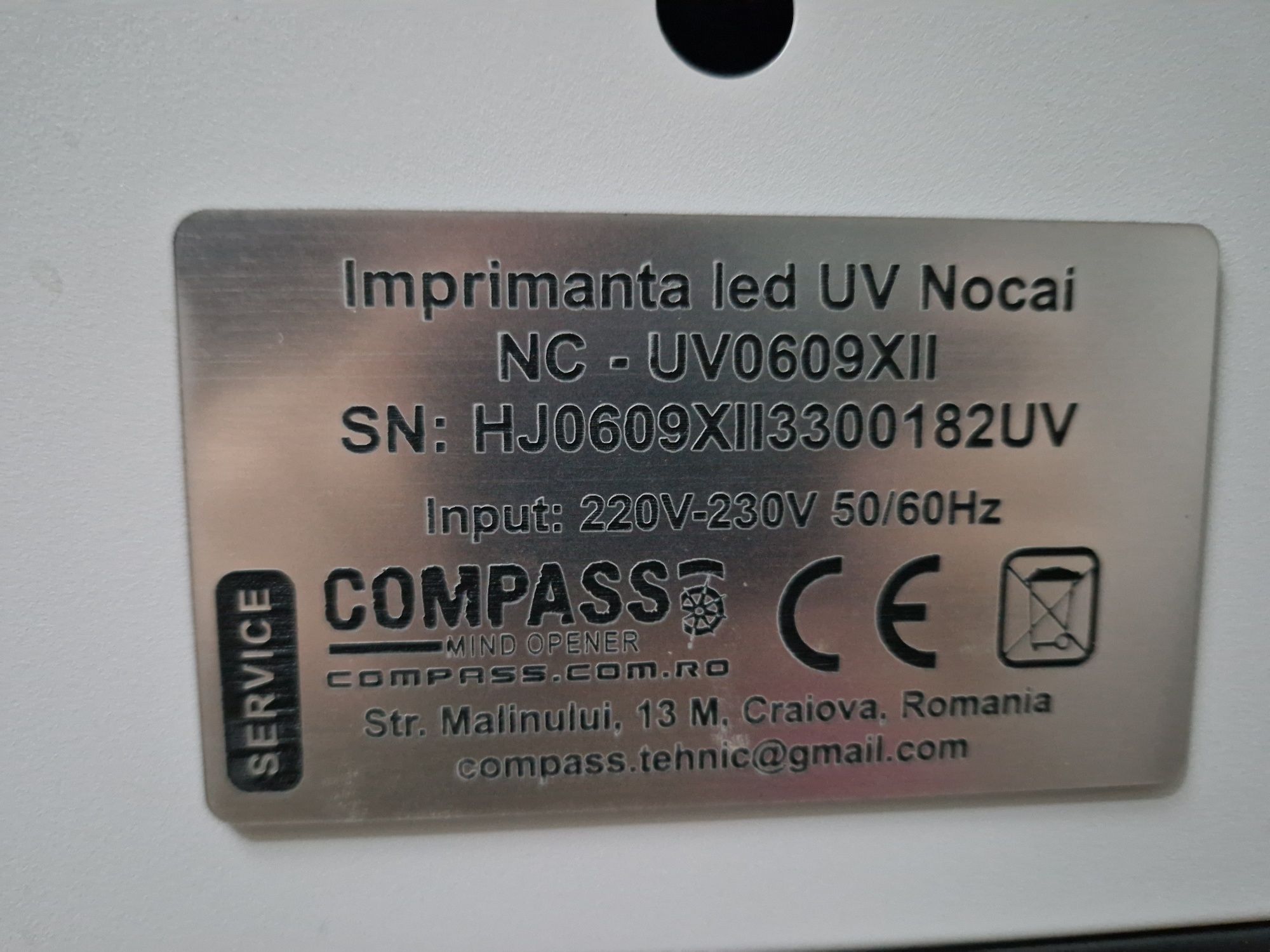 Imprimanta  led NOCAI NC UV 0609